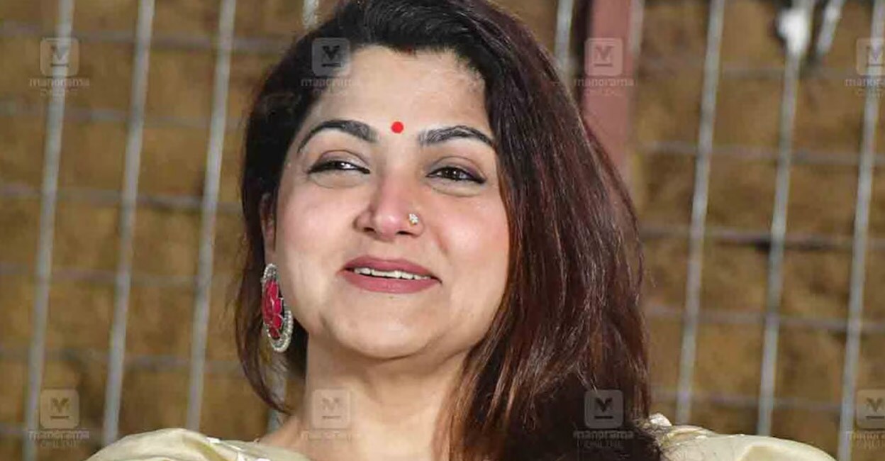 Khushbu had previously spoken about the abuse she faced from her father. File photo:Josekutty Panackal / Manorama