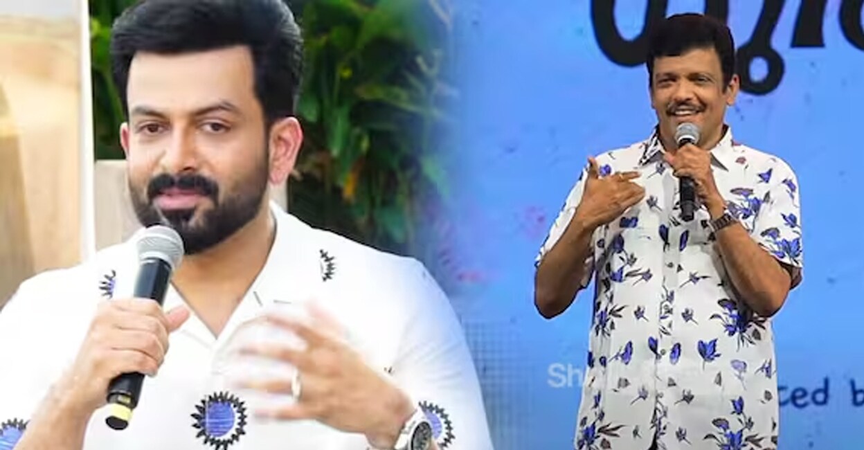 Jagadish praises Prithviraj for his transparent and principled stand ...