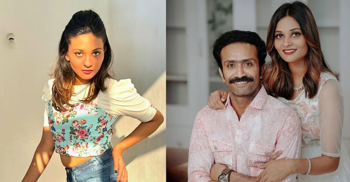 Thanuja, Shine Tom Chacko. Photo: Instagram