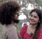 Uppum Mulakum fame Rishi aka Mudiyan proposes to girlfriend Aishwarya Unni. See fun video