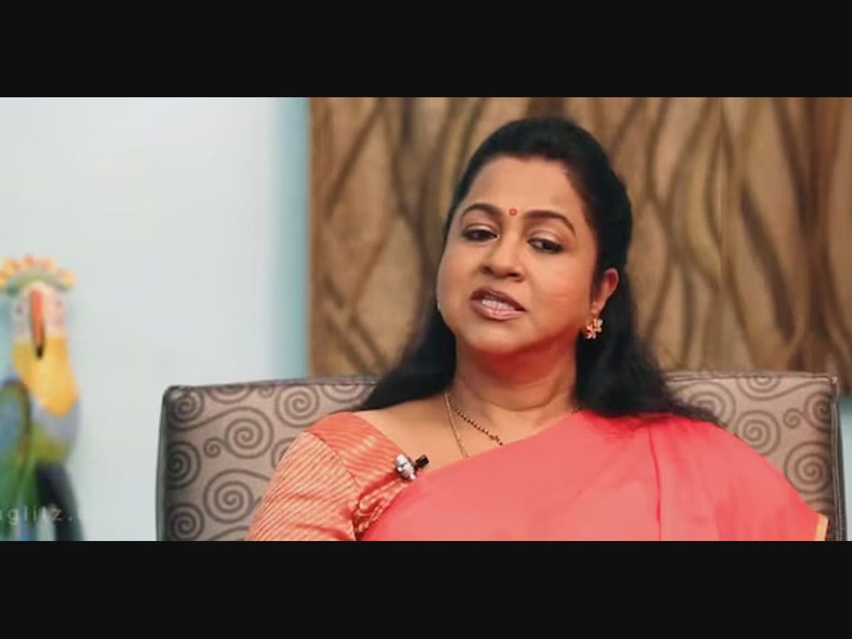 Hidden cameras were used to capture nude videos of actors: Radhika  Sarathkumar | Onmanorama