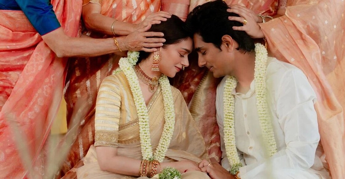 Aditi Rao Hydari, Siddharth. Photo: Instagram