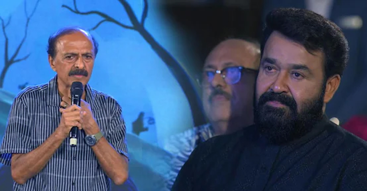 S Kumar, Mohanlal. Photo: Manorama Online