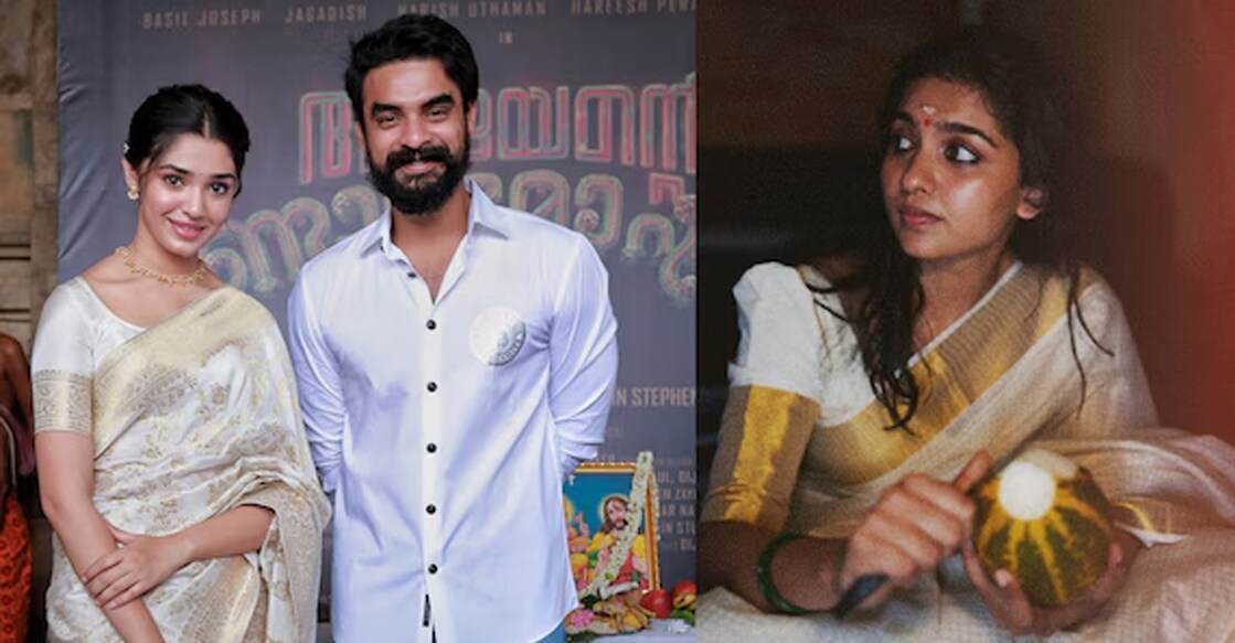 tovino-mamitha Krithi Shetty, Tovino, Mamitha. Photo: Instagram