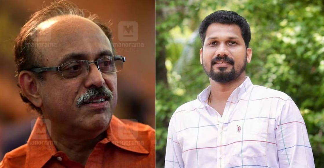 G Suresh Kumar and Listin Stephen. File Photos. 
