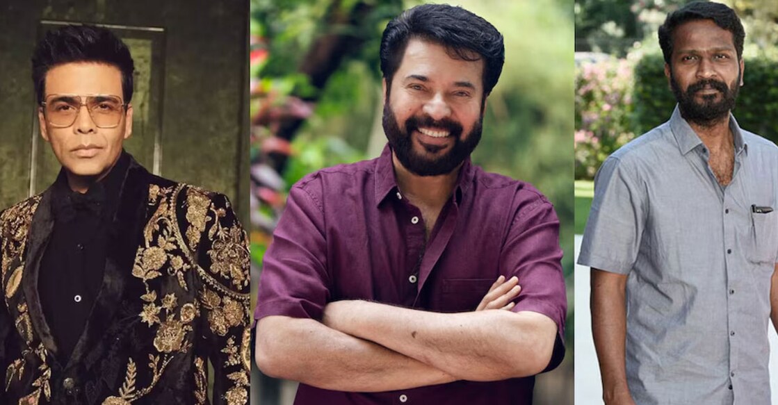 Karan Johar and Vetrimaaran were part of a roundtable discussion recently. Photos: Facebook