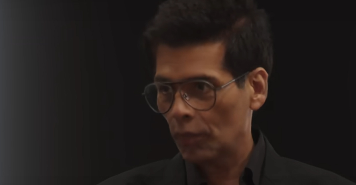 Karan Johar during a recent roundtable interview. Photo: YouTube