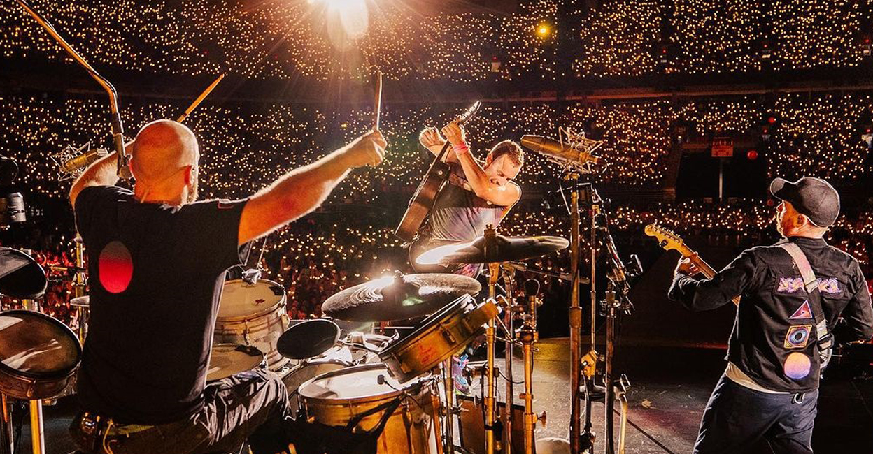 Coldplay band. Photo: Instagram