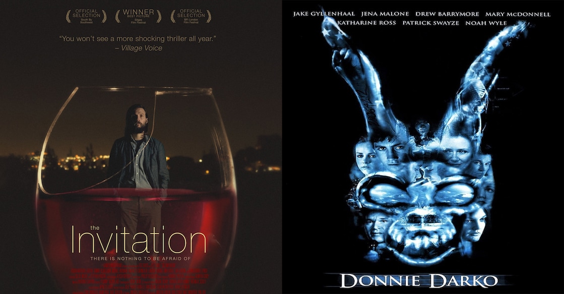 Posters of 'The Invitation', 'Donnie Darko'. Photo: IMDb