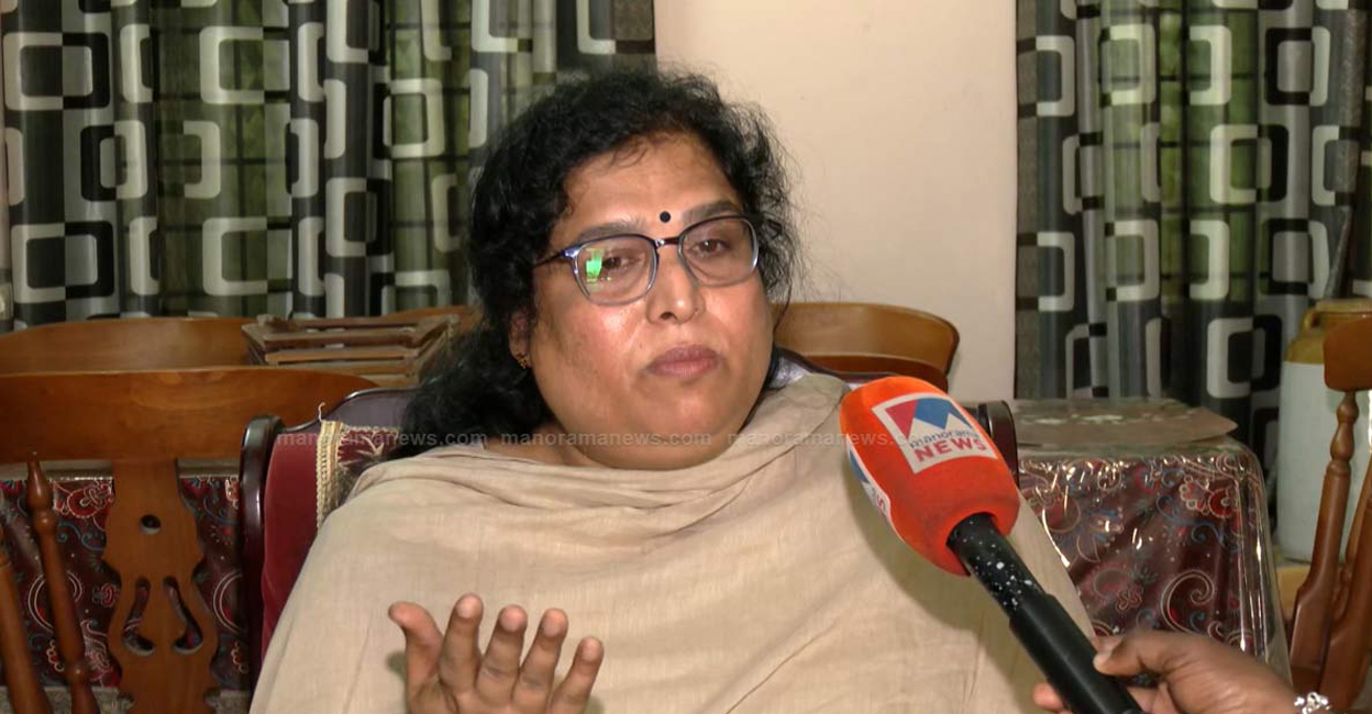 Revathy Varma. Photo: Screengrab/Manorama News