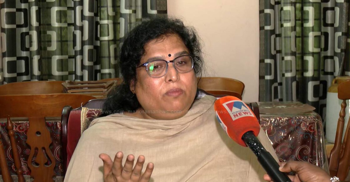 Revathy Varma. Photo: Screengrab/Manorama News