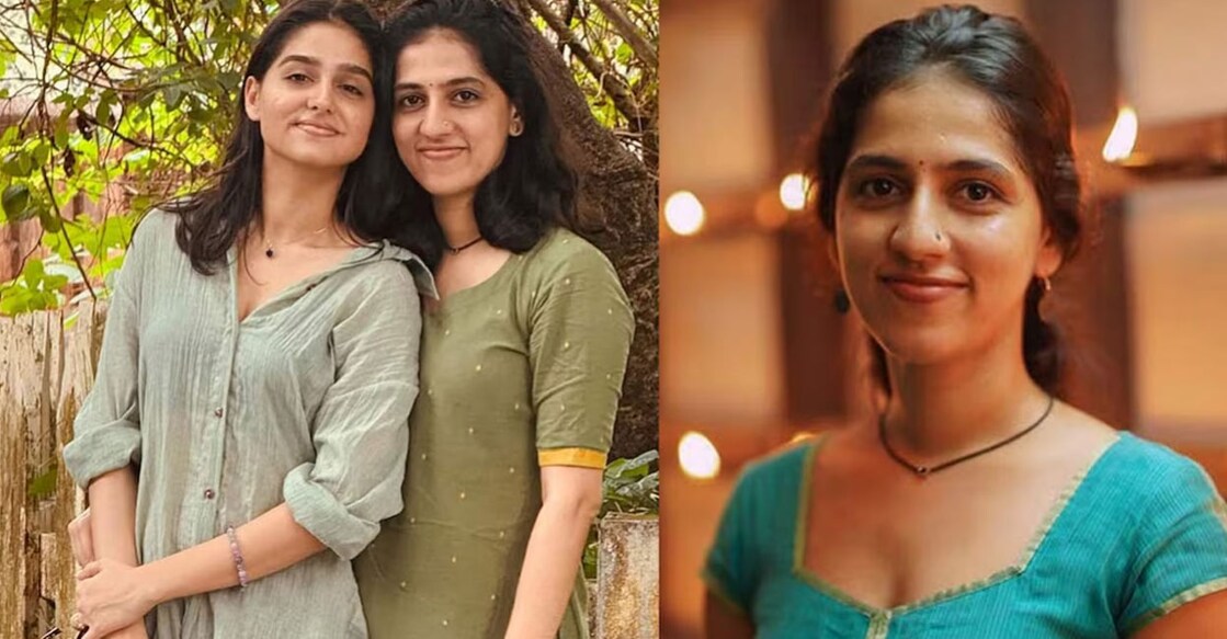 Anaswara with her sister Aiswarya. Photo: Instagram