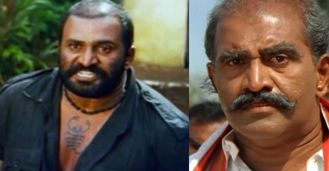 Characters portrayed by Vijaya Rangaraju. Photos: YouTube, vcinema.com