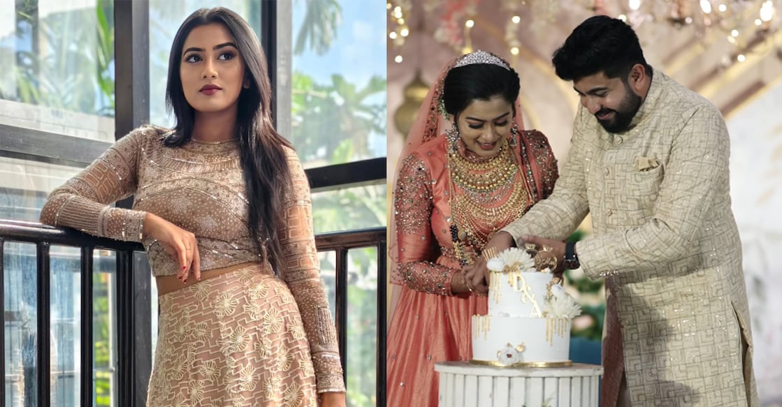 Dayana Hameed and Ameen Madathil. Photo: Instagram