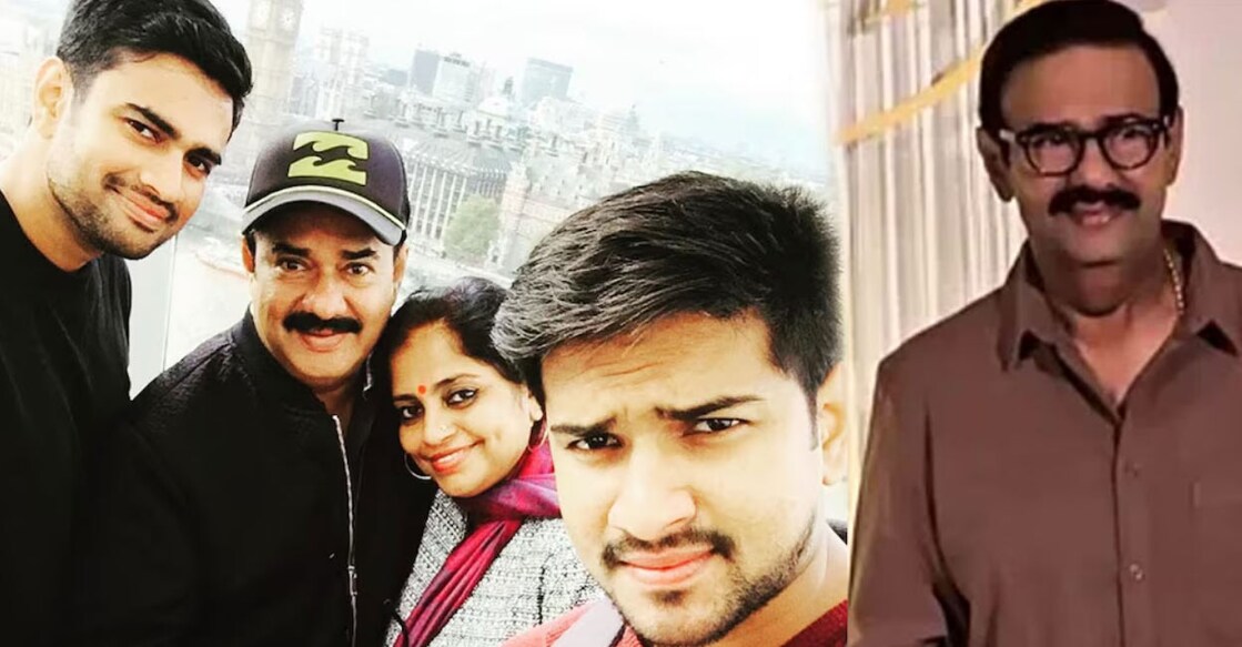 Maniyanpilla Raju with his family. Photo: Facebook