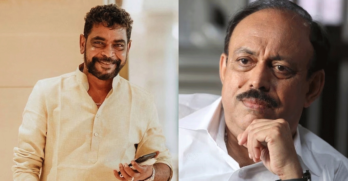 Antony Perumbavoor (left), Suresh Kumar (right). Photo: Special Arrangement