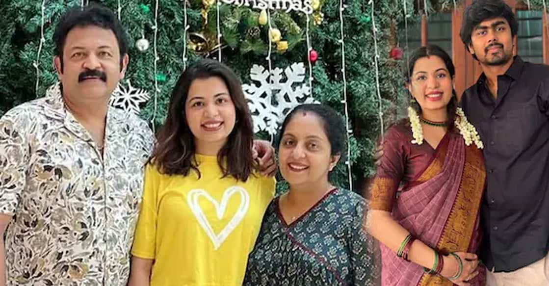 Diya Krishna and family. Photo: Instagram