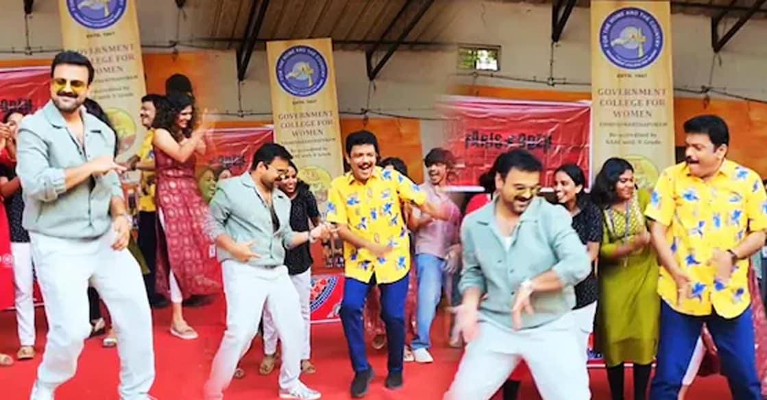Kuchacko Boban and Jagadish. Photo: Instagram