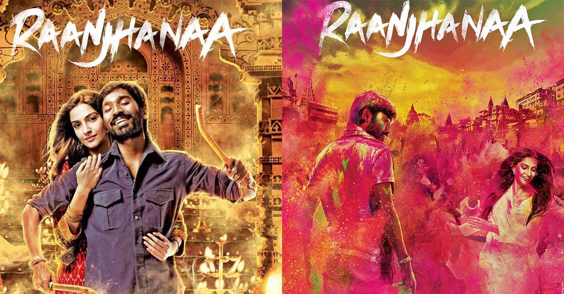 'Raanjhanaa' posters. Photo: IMDb