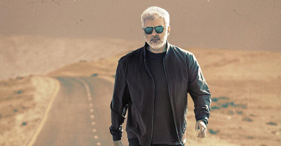 Ajith plays a husband looking to mend a broken relationship with his wife Kayal (played by Trisha) in the film. Photo: Imdb