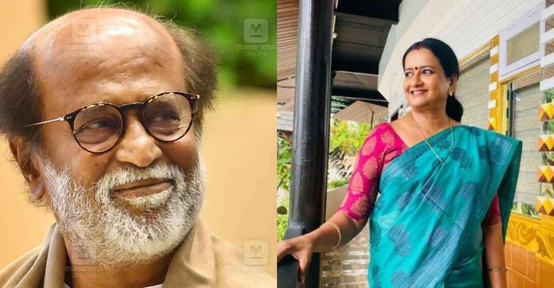 Shiny Sarah received a call saying she was selected to play Rajinikanth's wife. Photo: Instagram