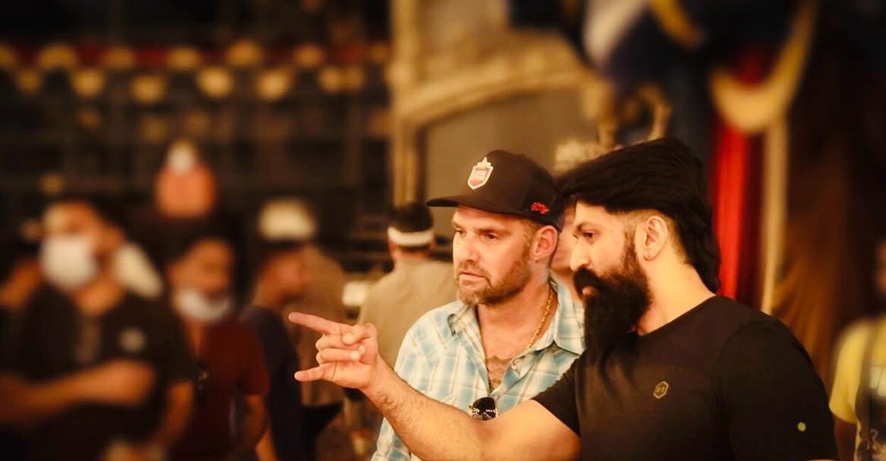 J J Perry with Yash. Photo: X