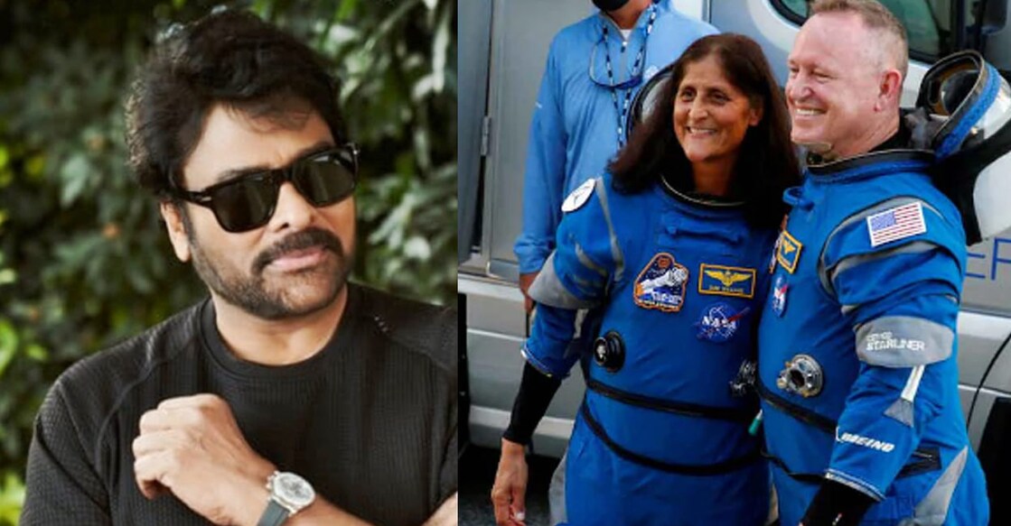 Chiranjeevi hailed the rescue mission and the astronauts' nerve-wrecking stay in space. Photo: IANS