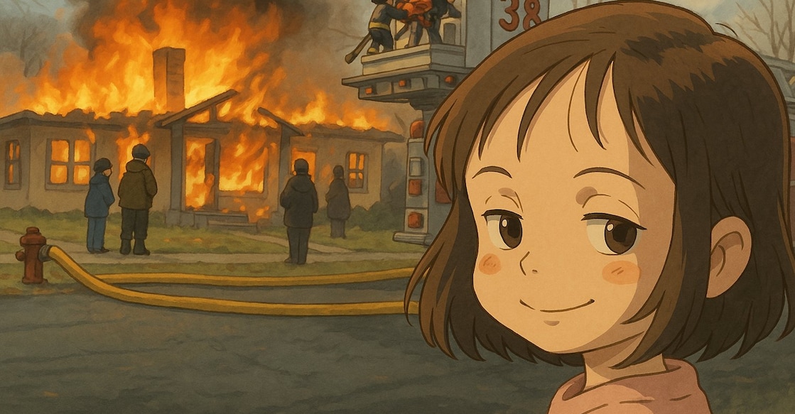 AI generated Ghibli image. Photo: @heyBarsee