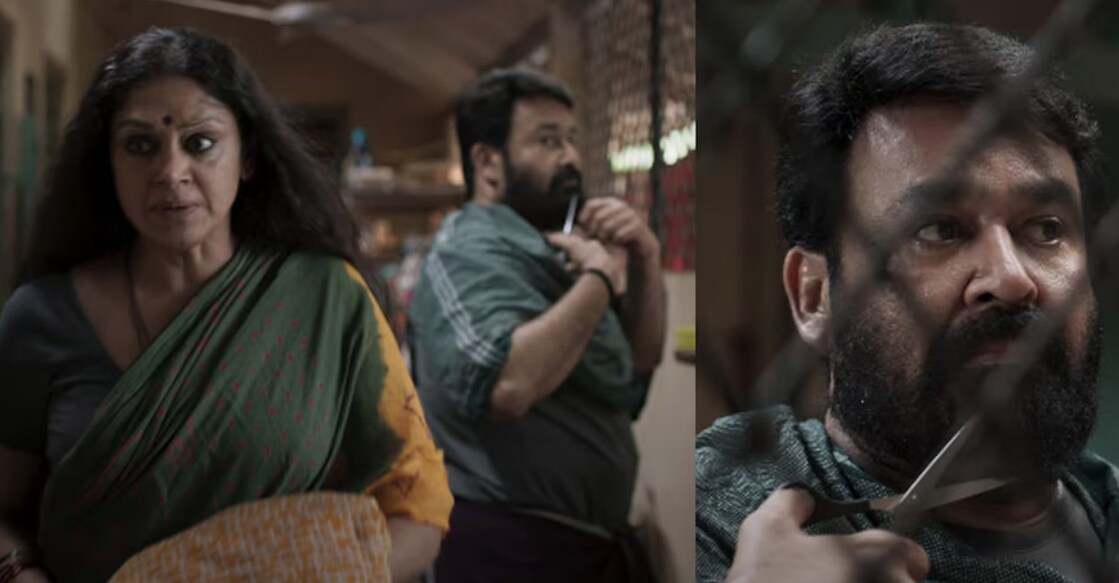 Mohanlal in 'Thudarum'. Photo: YouTube