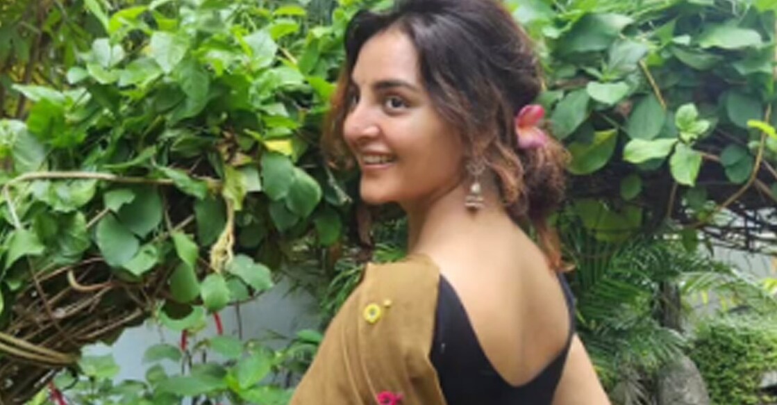 Manju Warrier spent the Vishu with her mother. Photo: Instagram/ manju.warrier