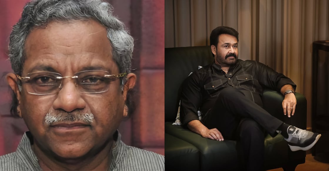 shaji-mohanlal Shaji N Karun, Mohanlal. Photo: Facebook