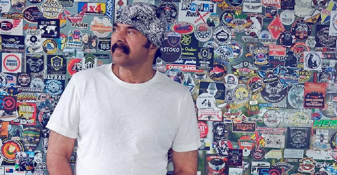 Mammootty new look. Photo: Instagram/Shani Shaki