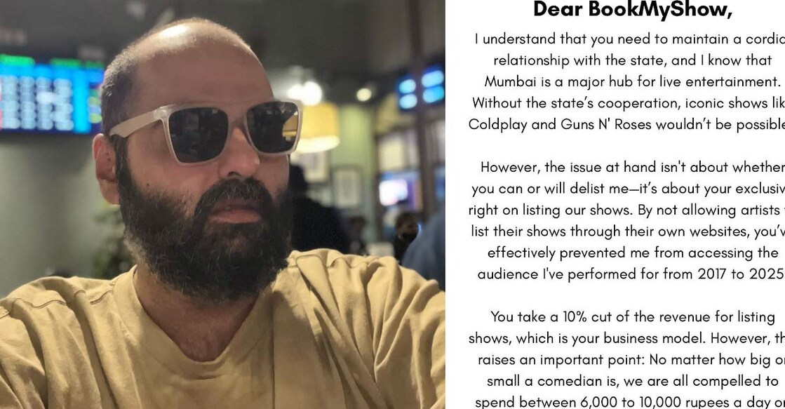 Kunal Kamra courted controversy for his remarks against Maharashtra Deputy Chief Minister Eknath Shinde. Photo: Instagram