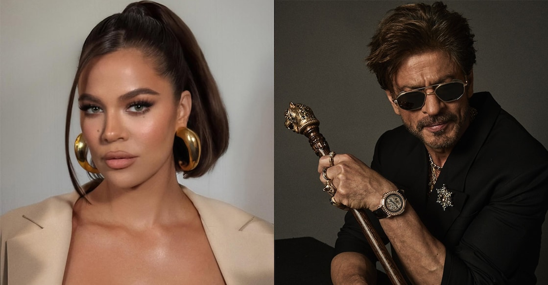khloe-srk Khloe Kardashian, Shah Rukh Khan. Photo: Instagram