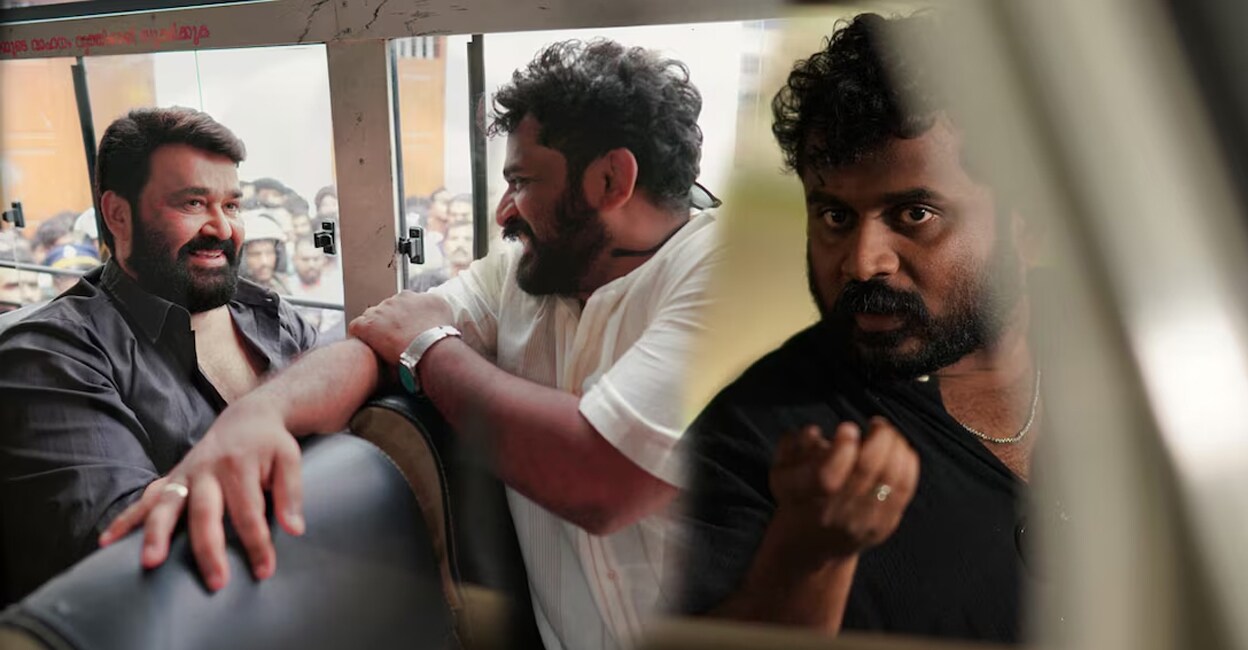 Mohanlal and Tharun Moorthy. Photo: Instagram