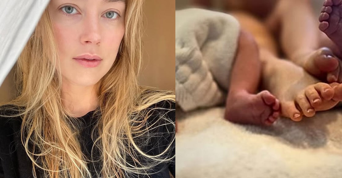 Amber Heard is now a mother of three children. Photo: Instagram/ amberheard