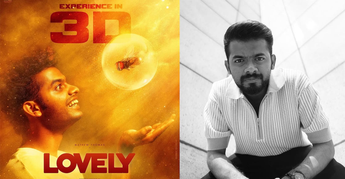 mathew-lovely Movie poster, Mathew Thomas. Photo: Instagram