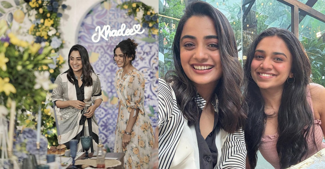 Namitha Pramod, Khadeeja, Meenakshi Dileep. Photo: Instagram