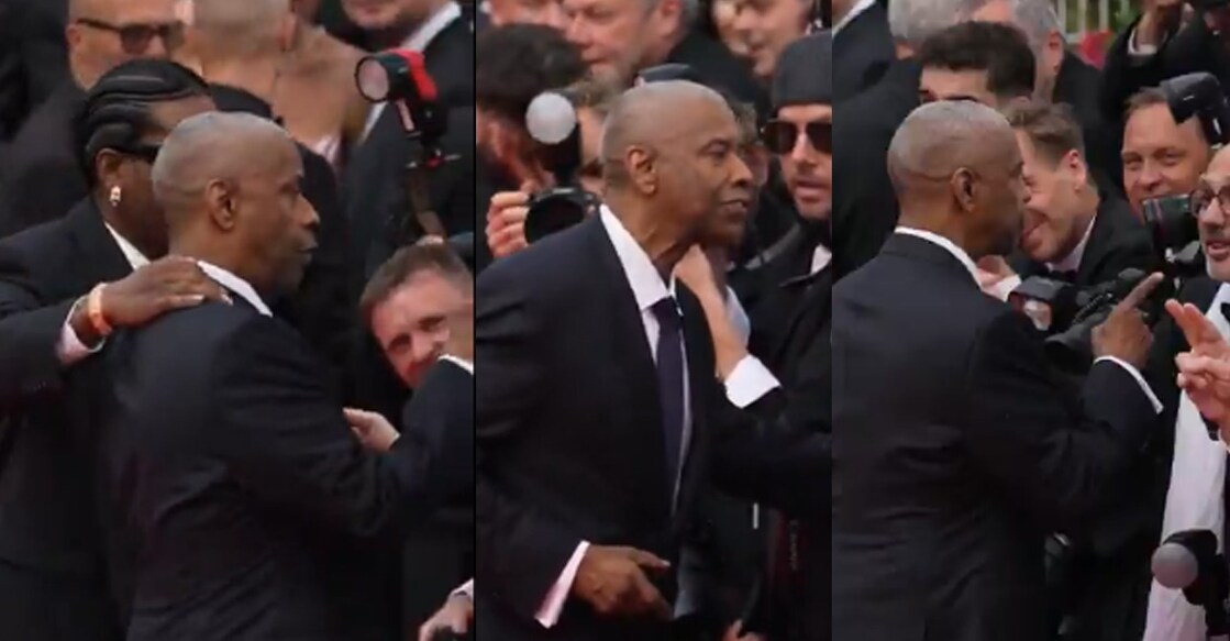 Denzel Washington at the Cannes Film Festival. Photo: X/ Your Source For Pop Culture News