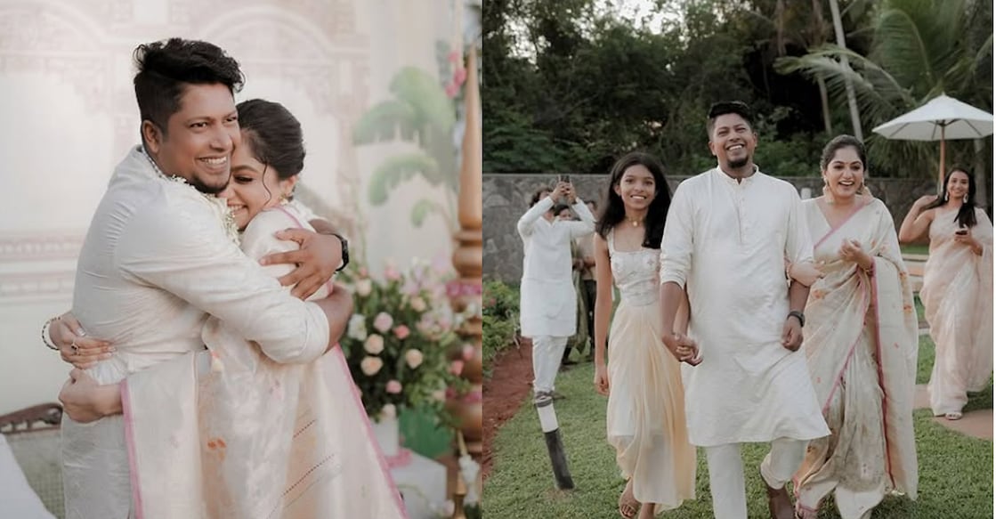 Arya with Sibin. Photo: Instagram/ wedlock_stories