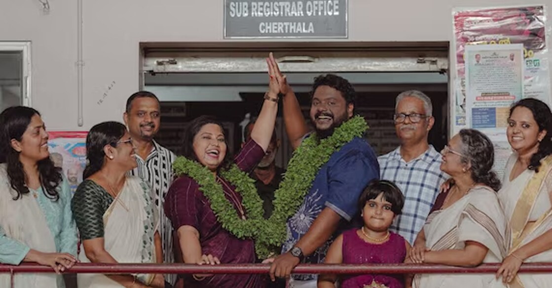 The couple also shared a lighthearted video capturing moments from the simple wedding. Photo: Instagram