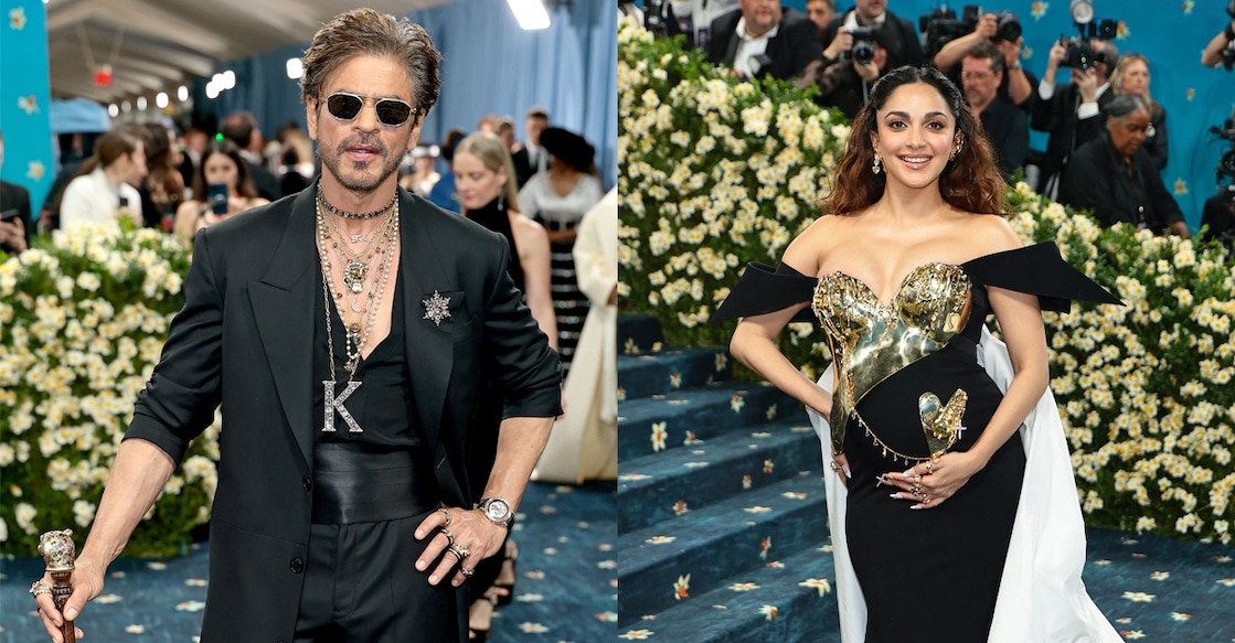 srk-kiara Shah Rukh Khan, Kiara Advani at Met Gala 2025. Photo:Getty Images via AFP