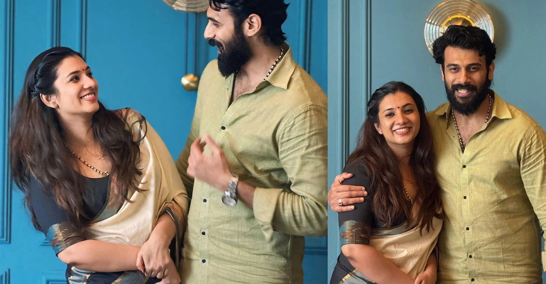 Anson Paul and Nidhi. Photo: Instagram