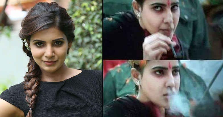 Ramya Riyal Xxx - Samantha smokes like a pro! | Samantha | smoking | Vikram | 10  Endrathukulla | movie | Gossips
