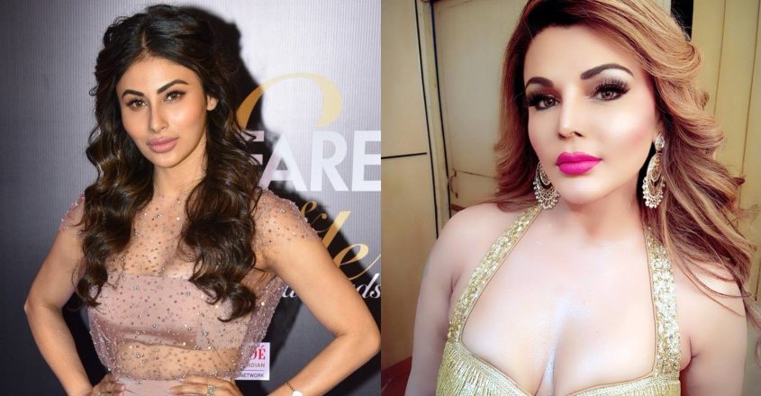 Mouni Roy and Rakhi Sawant