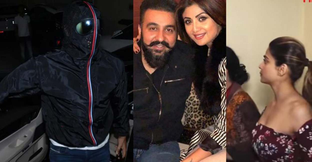 raj-kundra-c Raj Kundra wore a bizarre outfit as he stepped out to watch a movie with his family in Mumbai.