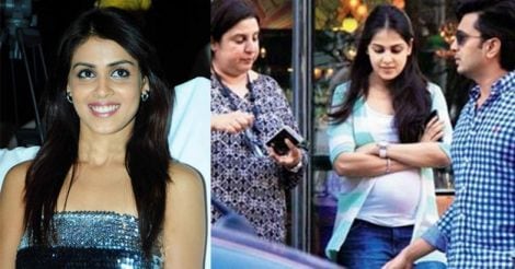 Genelia Deshmukh spotted with baby bump