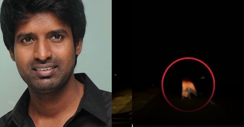 Spooky Actor Soori sees a ghost Video Soori ghost video