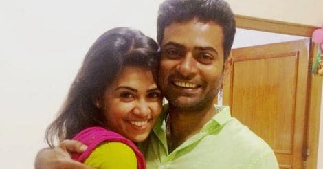 Alphonse Puthren with wife Aleena