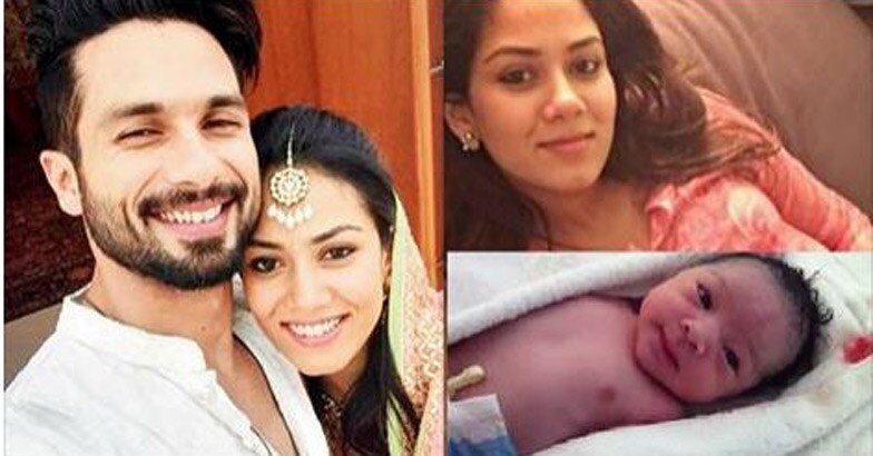 Shahid Kapoor, Mira blessed with baby girl | Shahid Kapoor | Mira ...